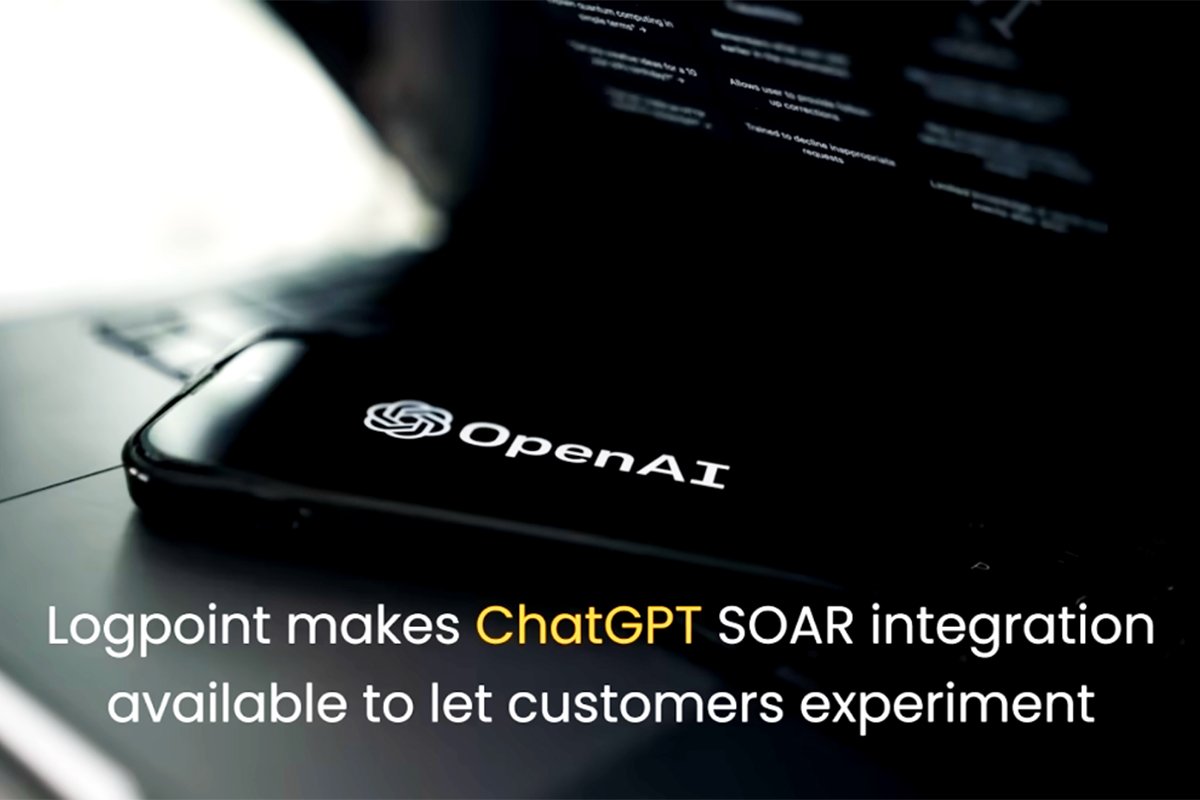 Logpoint makes ChatGPT SOAR integration available