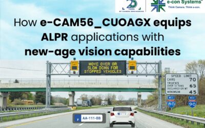 e-con Systems: How e-CAM56_CUOAGX Equips ALPR Applications with New-Age Vision Capabilities