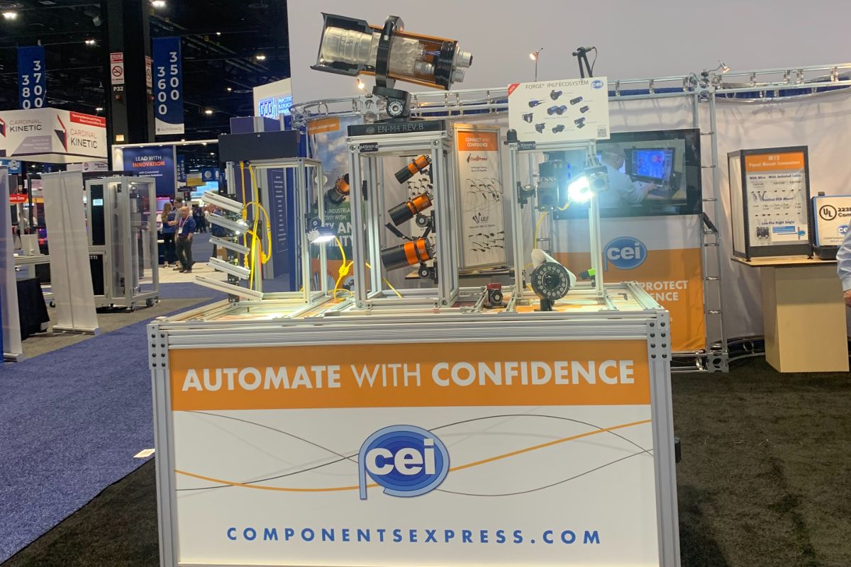 CEI Components Express at Automate 2024