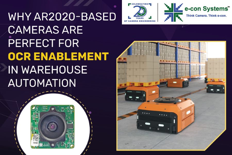 e-con Systems: Why AR2020-Based Cameras are Perfect for OCR Enablement in Warehouse Automation