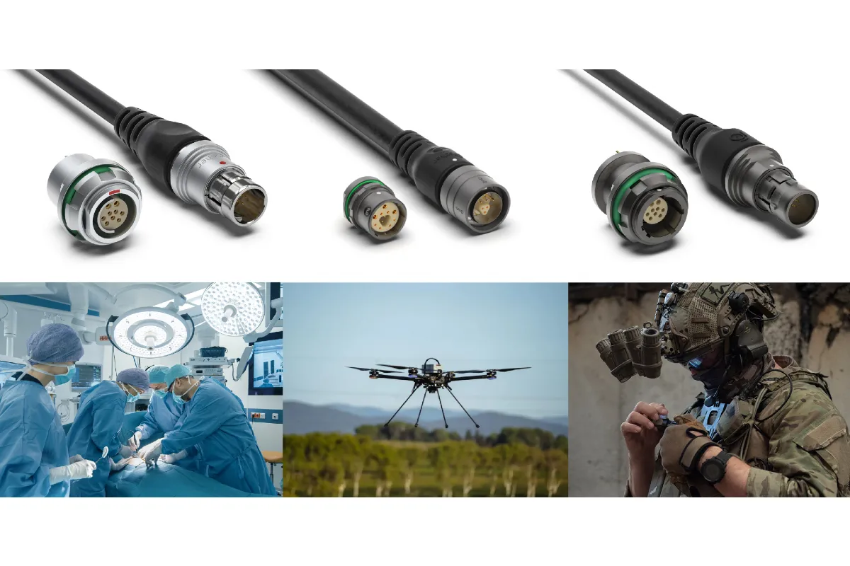 Fischer Connectors’ rugged solutions feature USB 3.2 Gen 2 up to 10 Gbit/s with optimal signal integrity