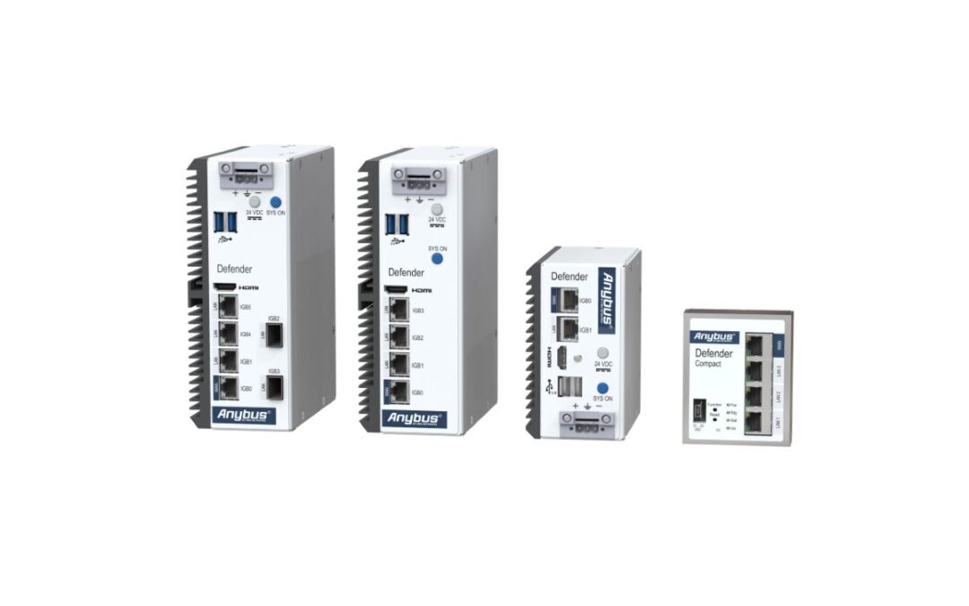 HMS Networks Launches the Anybus Defender Industrial Security Appliances Lineup