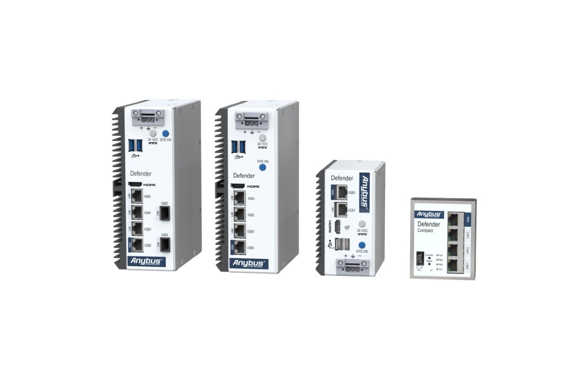 HMS Networks Launches the Anybus Defender Industrial Security Appliances Lineup