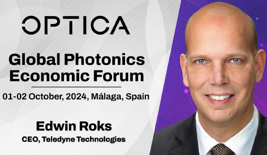 Teledyne’s Edwin Roks to deliver keynote address at Global Photonics Economic Forum 2024