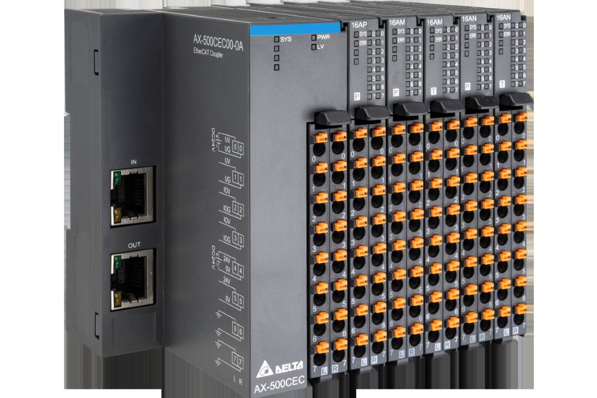 Delta Expands Industrial Automation Solutions with New AX-5 Slim and Flexible I/O Modules