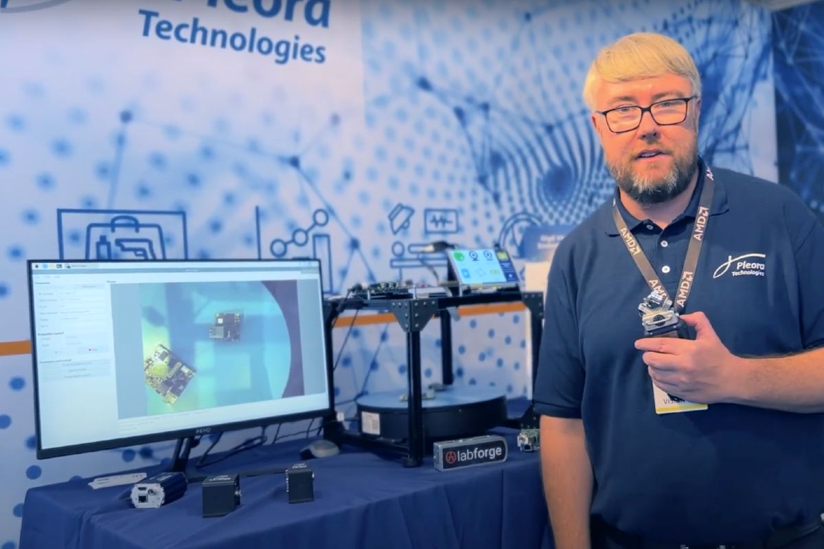 Pleora Technologies’ James Falconer Presents eBUS SDK and more at VISION 2024