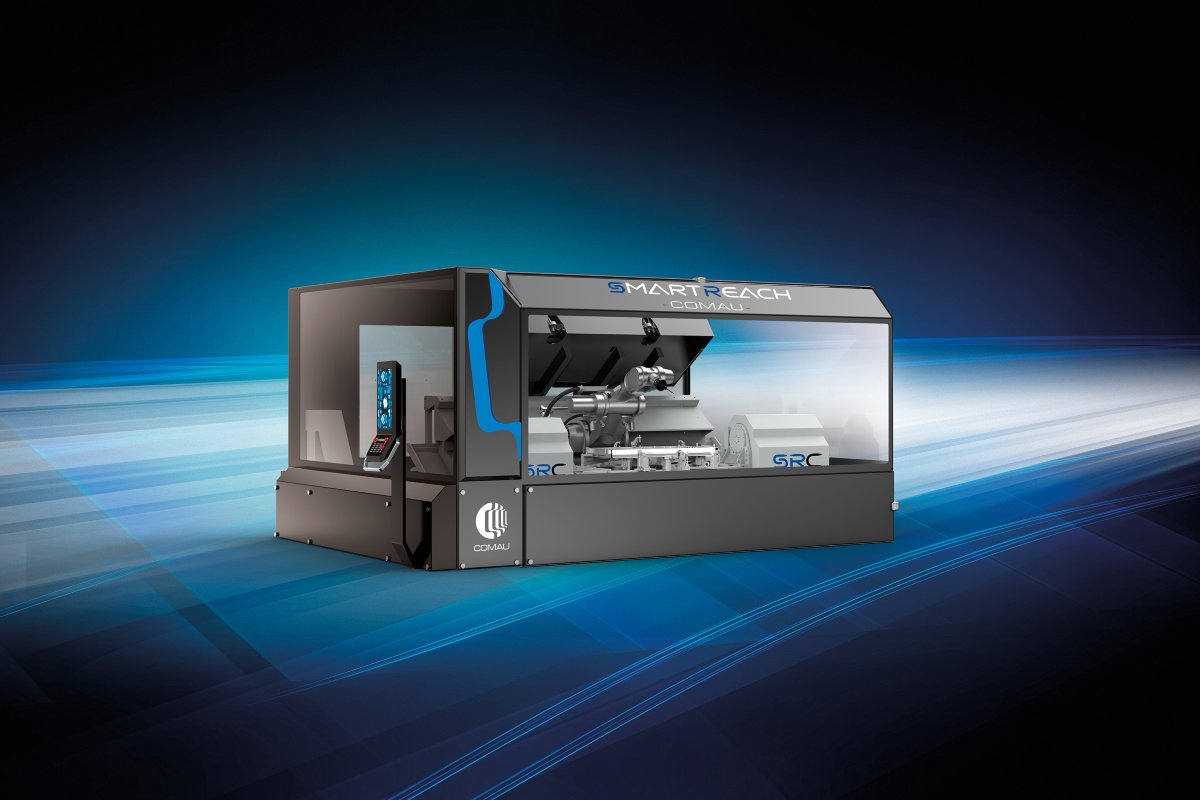 Comau presents the world premiere of SmartReach, a new paradigm of advanced machining