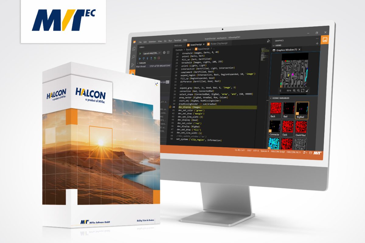 MVTec presents latest update of its HALCON software with Version 24.11