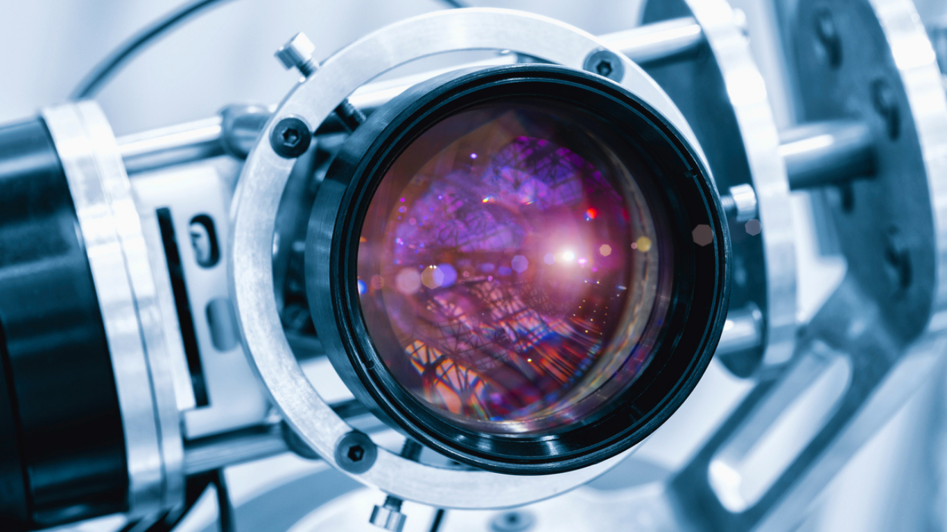 Precision optical imaging system used in advanced machine vision and automated microscopy applications