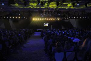 Caterpillar stage at CES 2026